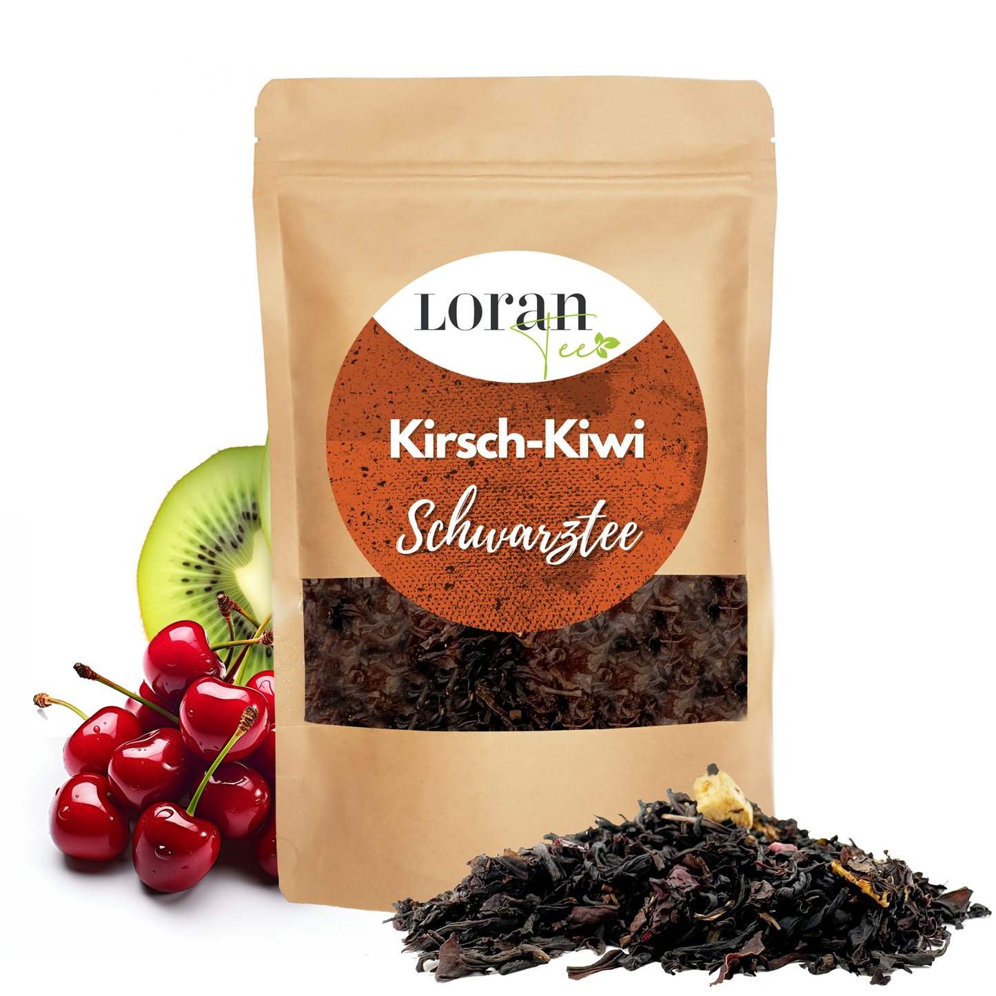Schwarztee Kirsch-Kiwi