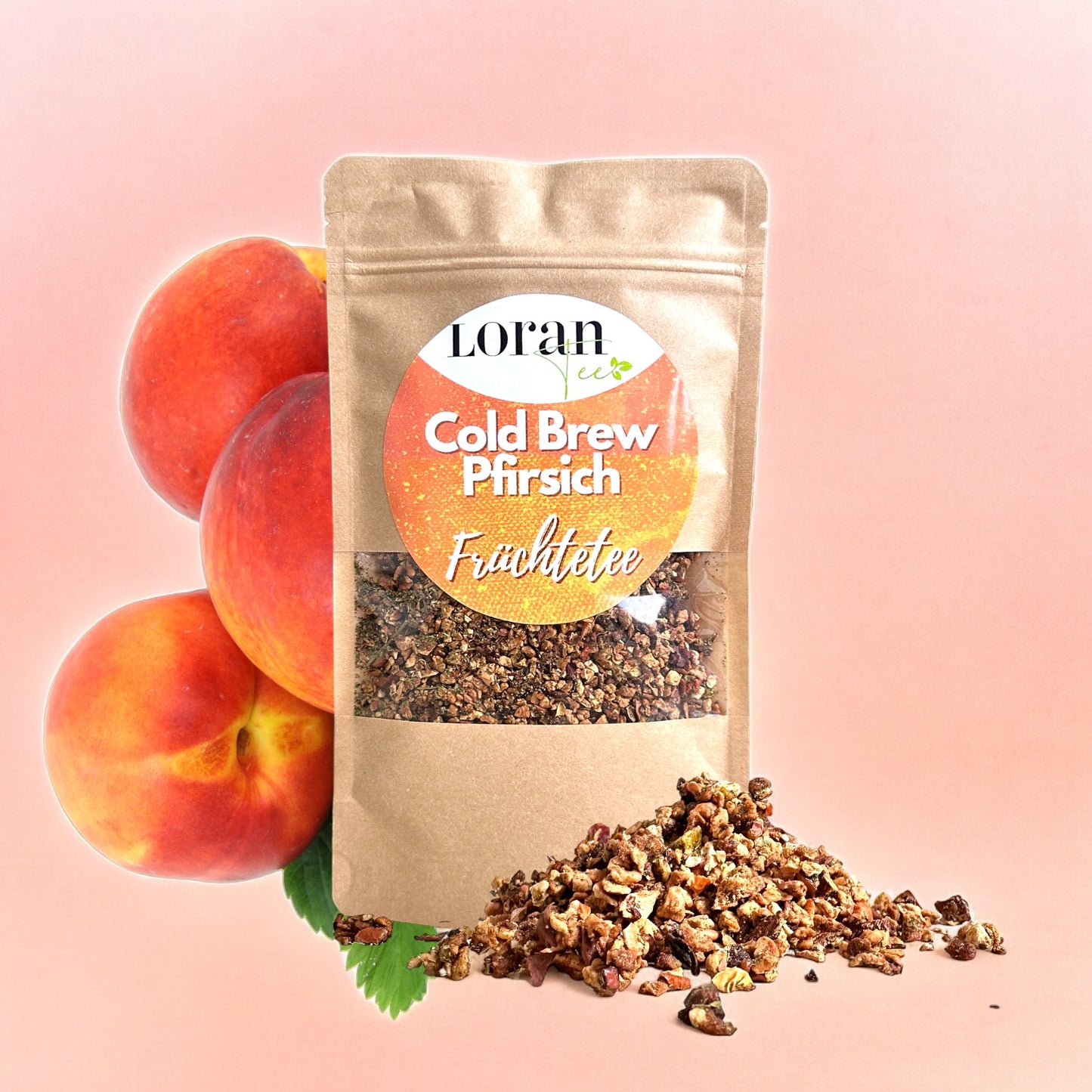 Cold Brew Früchtetee süßer Pfirsich