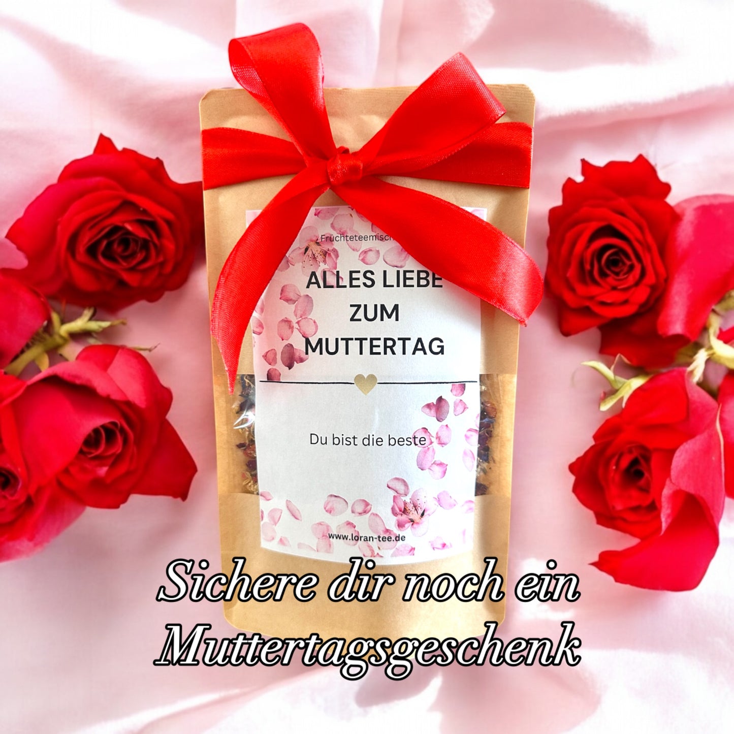 Früchtetee Erdbeere "Alles liebe zum Muttertag"