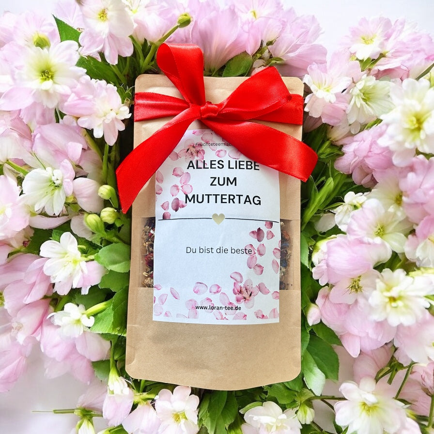 Früchtetee Erdbeere "Alles liebe zum Muttertag"