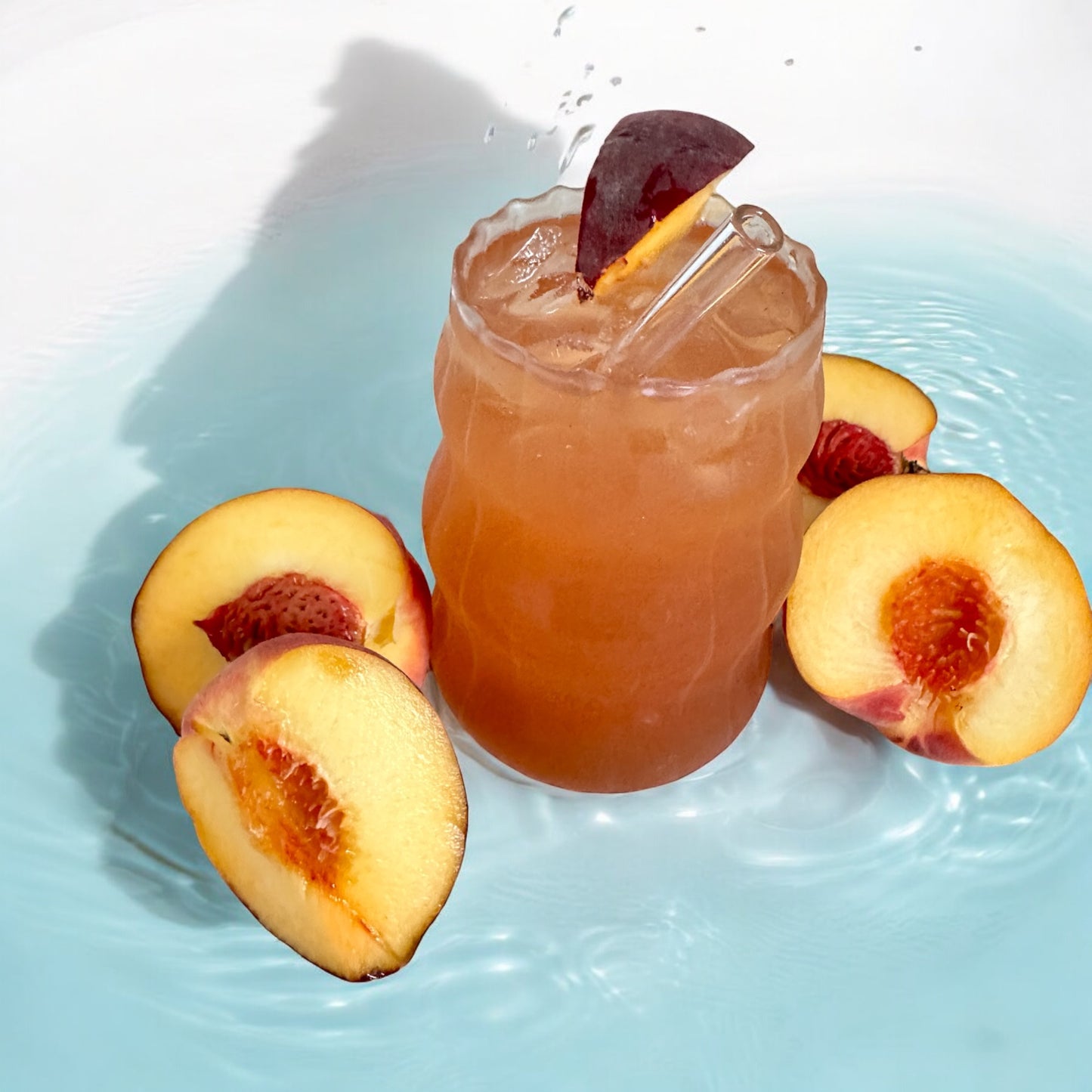 Cold Brew Früchtetee süßer Pfirsich