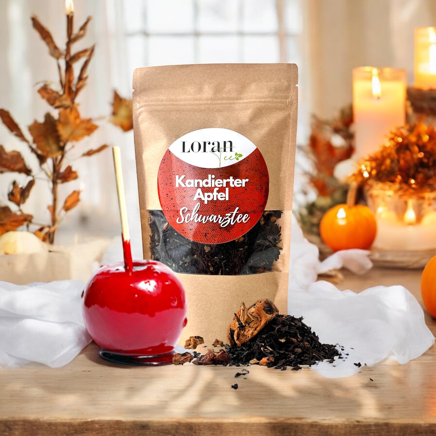 Schwarztee Kandierter Apfel