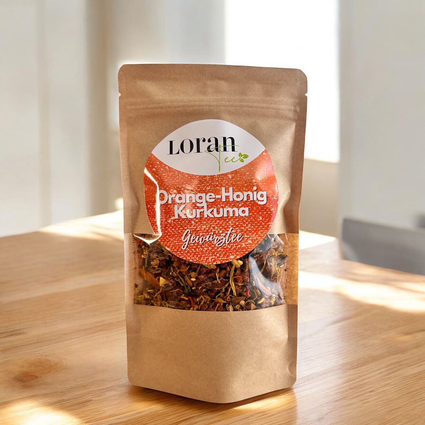 Kräutertee Orange-Honig-Kurkuma