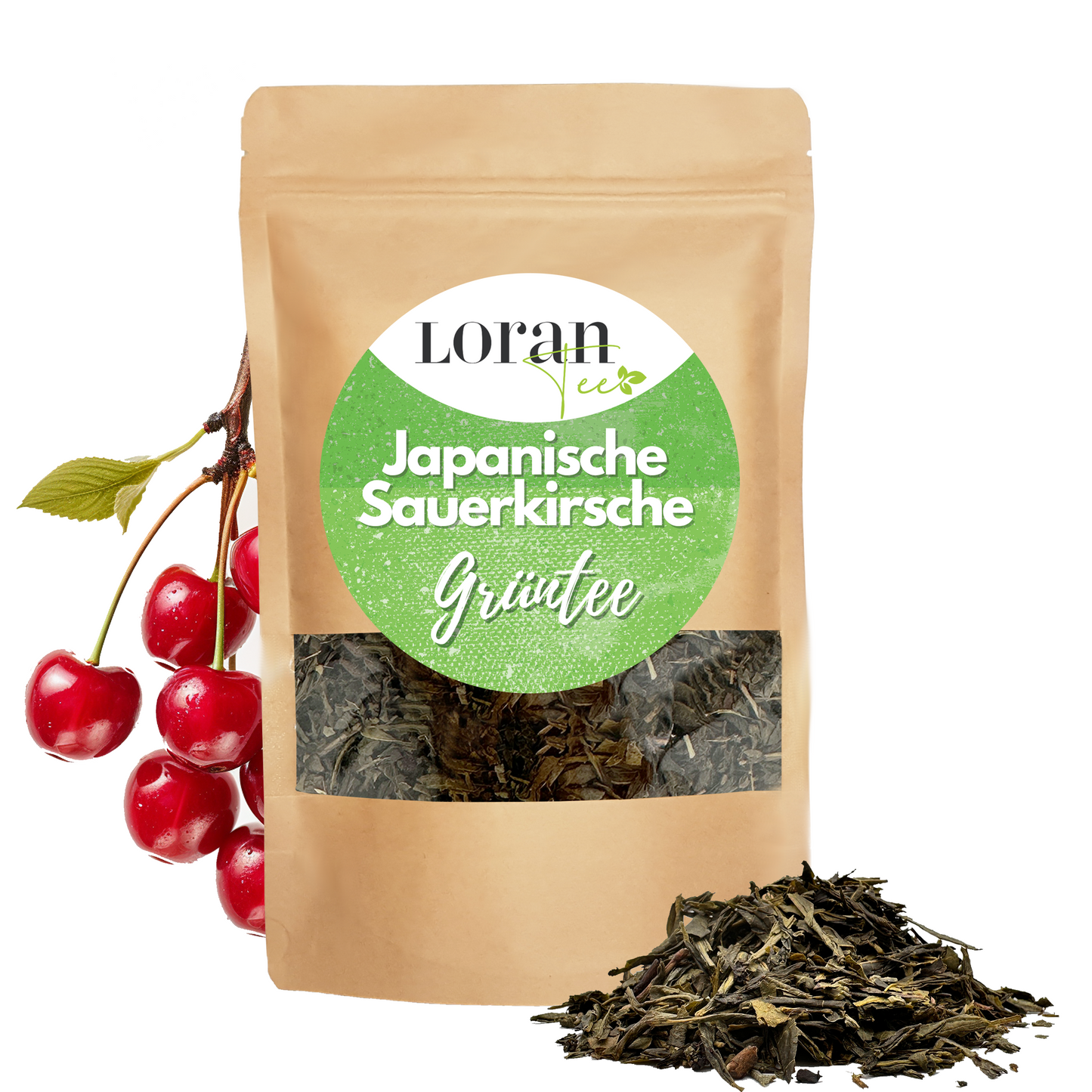 Grüntee Sencha mit Japanischer Sauerkirsche