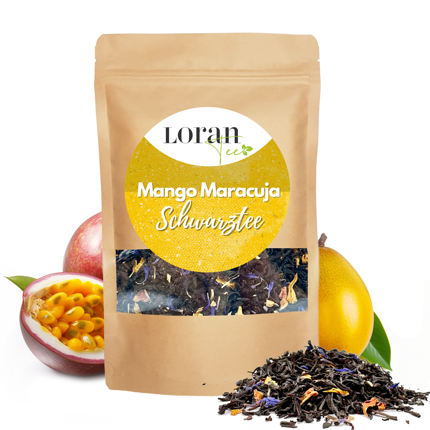 Schwarztee Mango - Maracuja