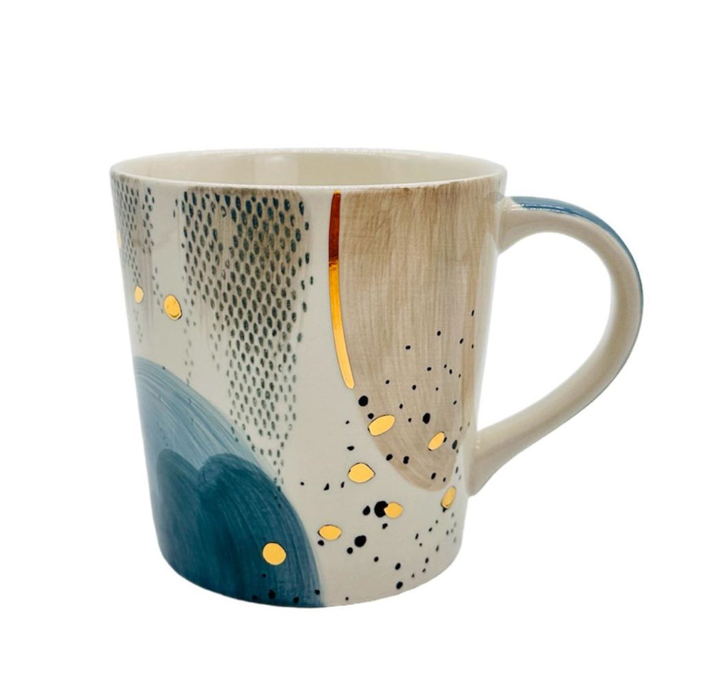 Tasse "Bella" mit Gold 0,4l