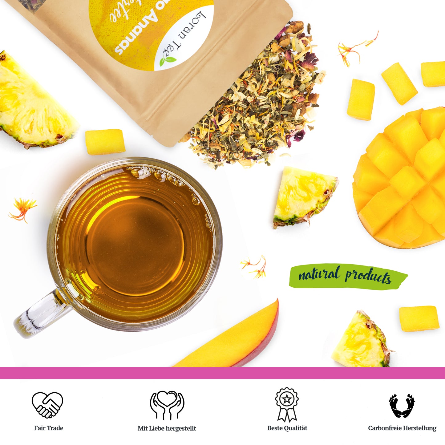 Kräutertee Mango Ananas