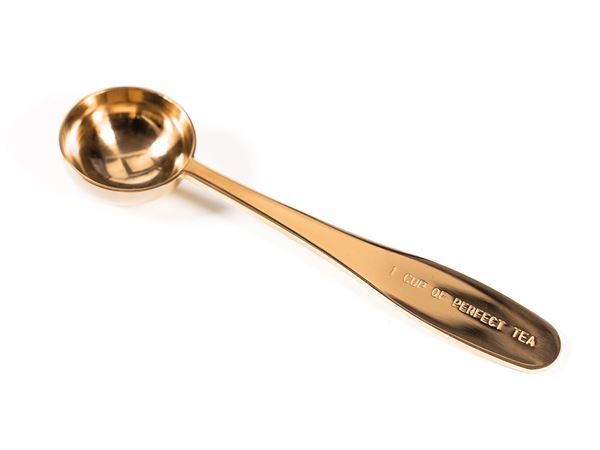 Teemaßlöffel "One cup of perfect tea" rose-gold