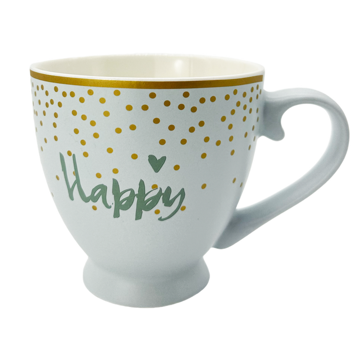 Teetasse Weiß "Happy" 0,25L