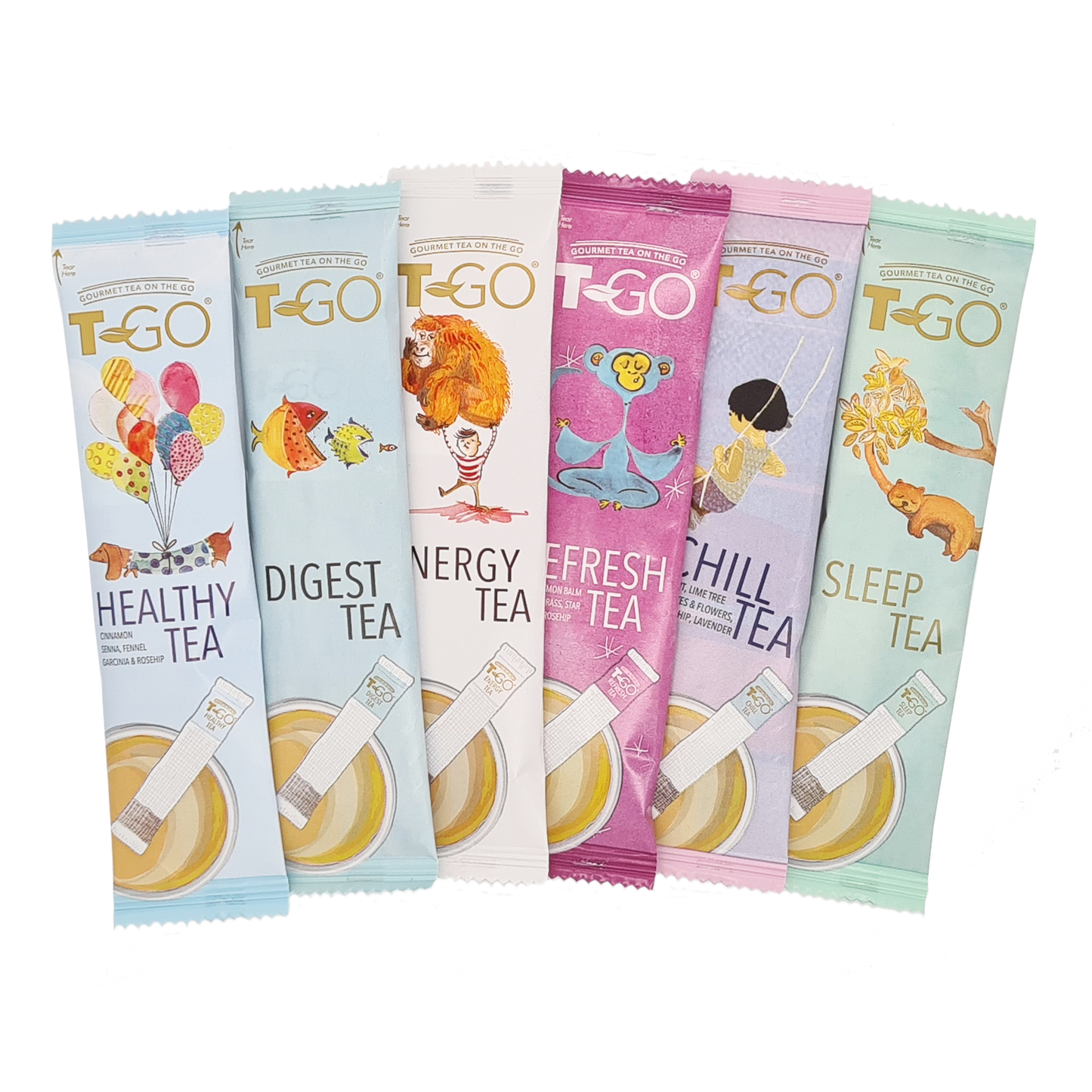 T-GO Probierpaket Wellness