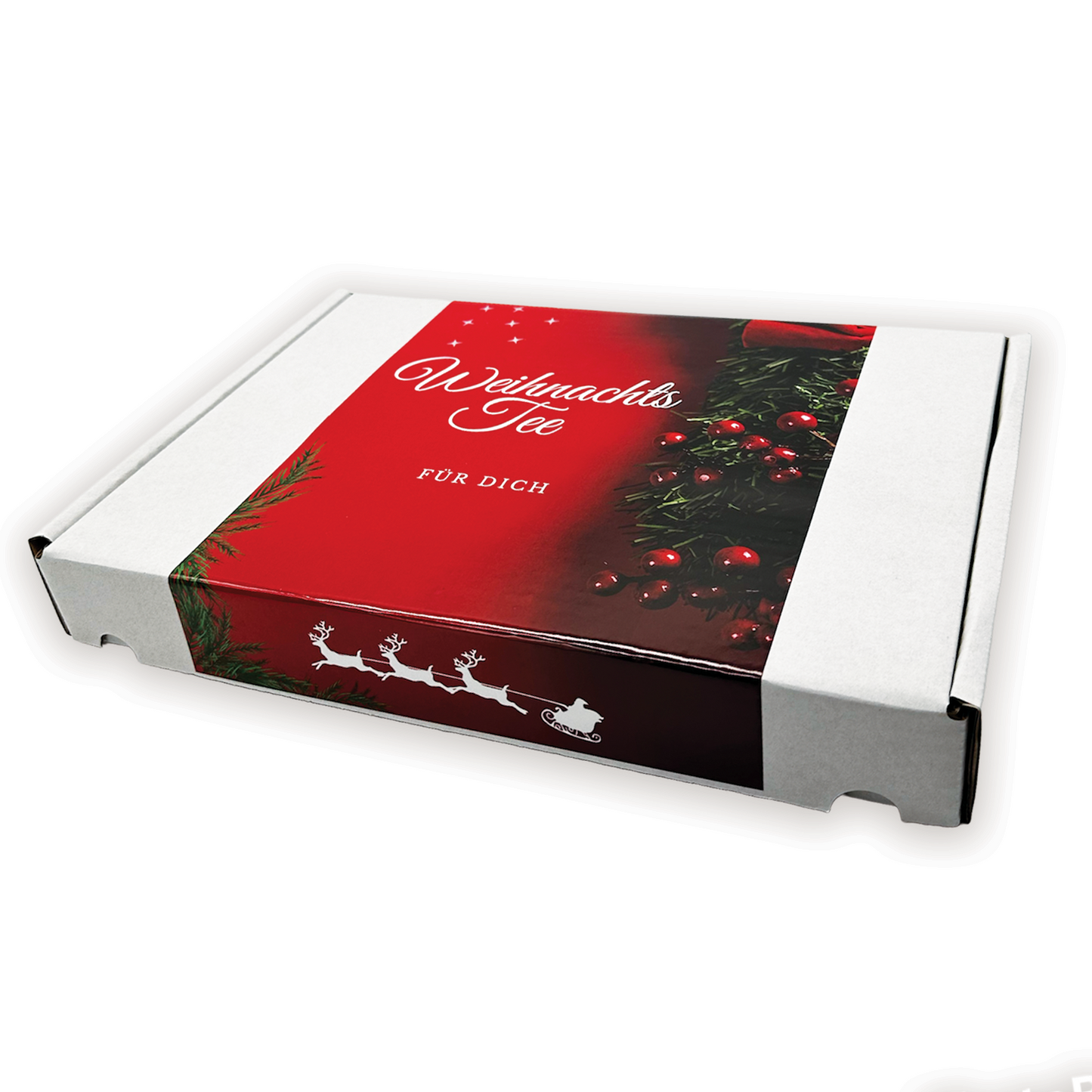 Weihnachtstee Set "Für Dich" mit Tee-Ei-Zange