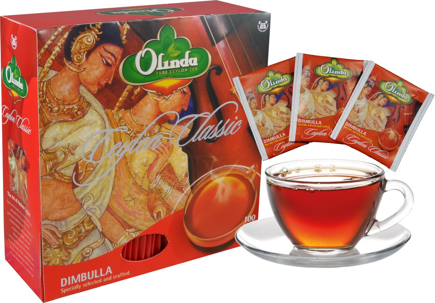 Schwarzer Tee "Olinda" 100 Beutel
