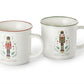 Nussknacker Tasse, Weihnachtstasse mit Nussknacker Happy Christmas 