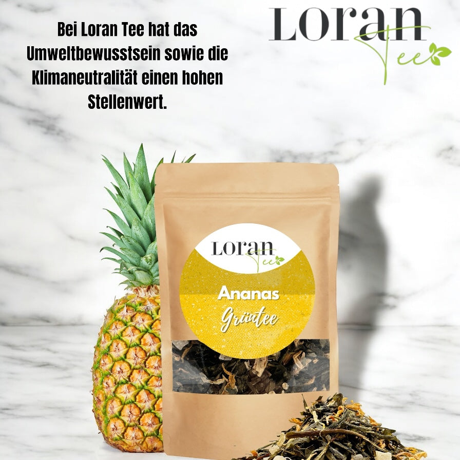 Grüner Tee Ananas