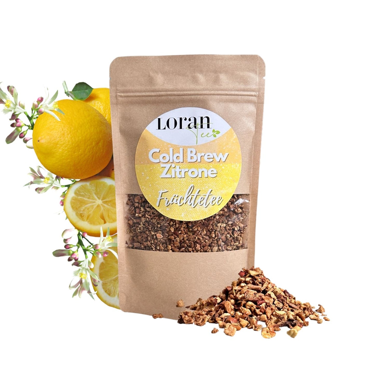 Cold Brew Früchtetee Zitrone