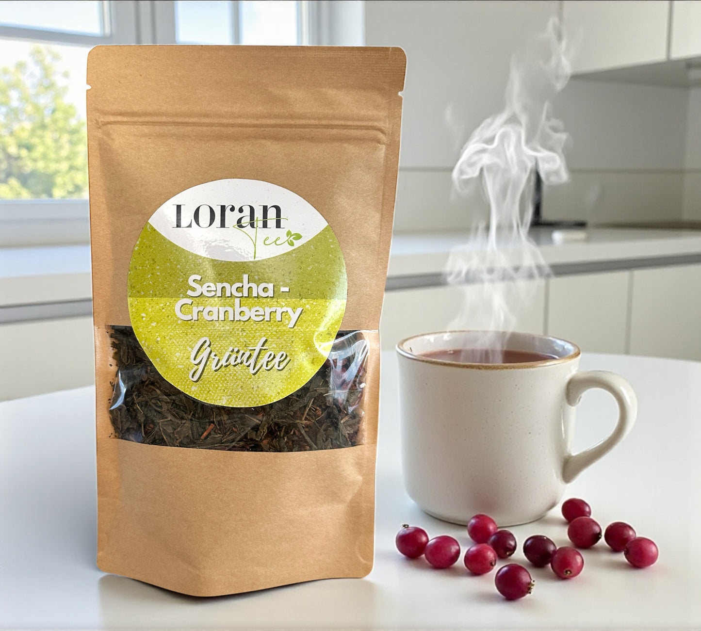 Grüntee Sencha Cranberry