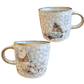 Tasse Schneemann-blauer Oldtimer, 0,3l, Geschenk, Weihnachtstasse