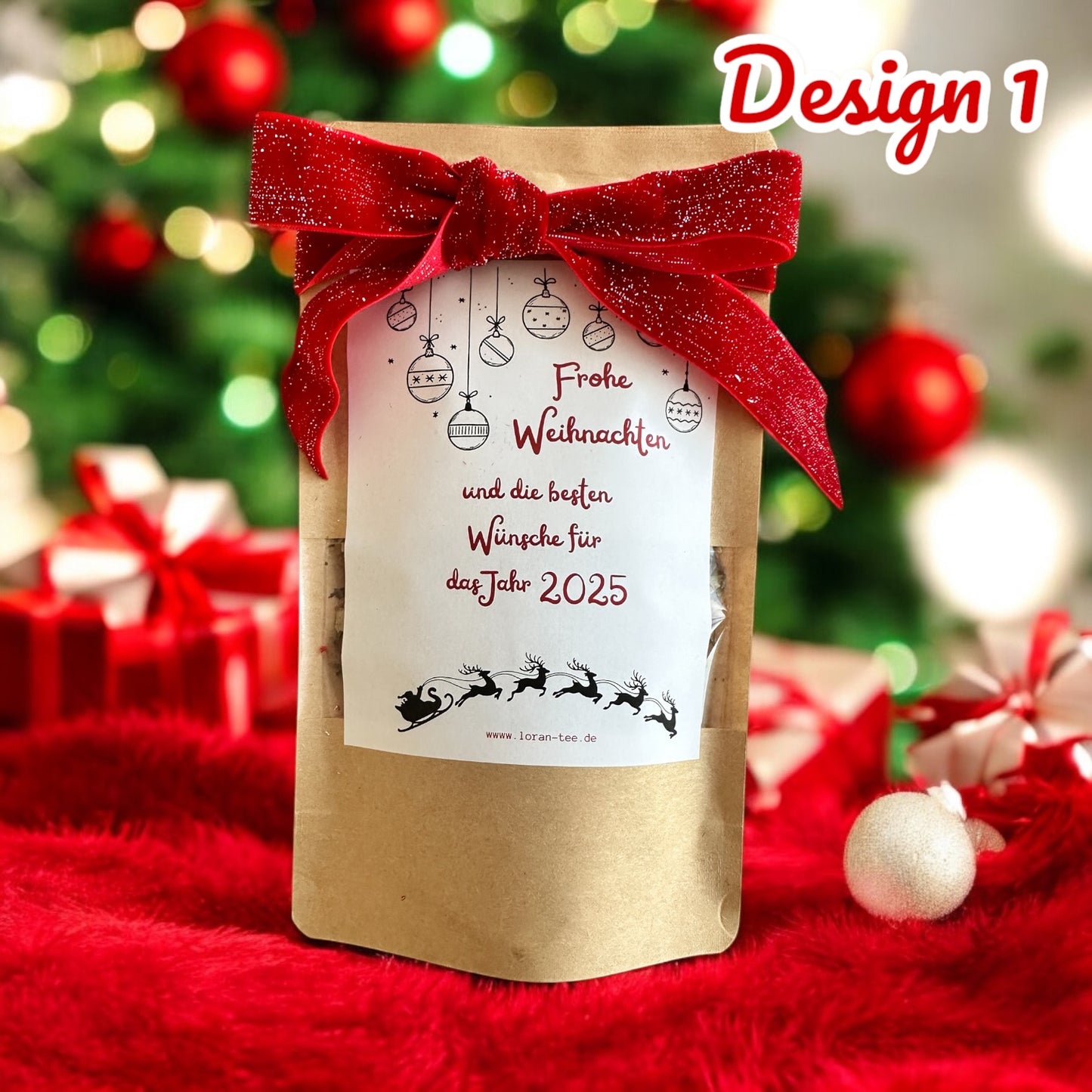 Weihnachtstee - Frohe Weihnachten - Früchtetee "Weihnachtswunsch"
