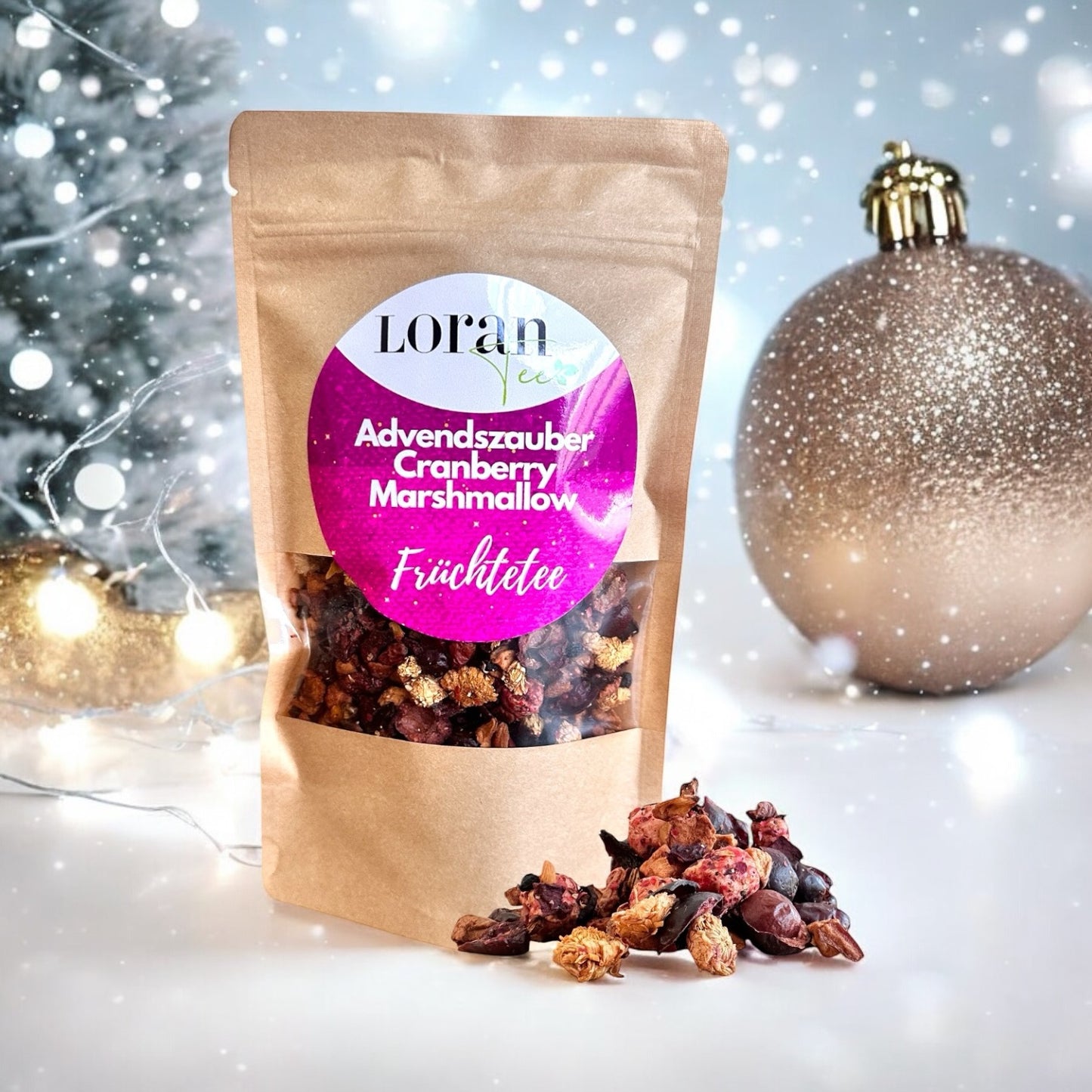 Früchtetee Adventszauber Cranberry-Marshmallow