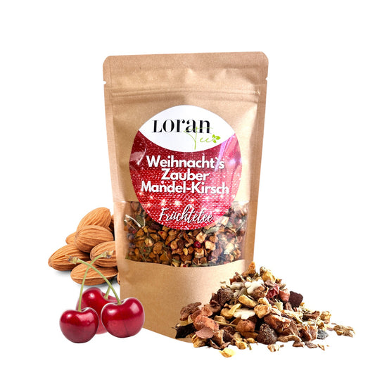 Früchtetee Weihnachtszauber Mandel-Kirsche