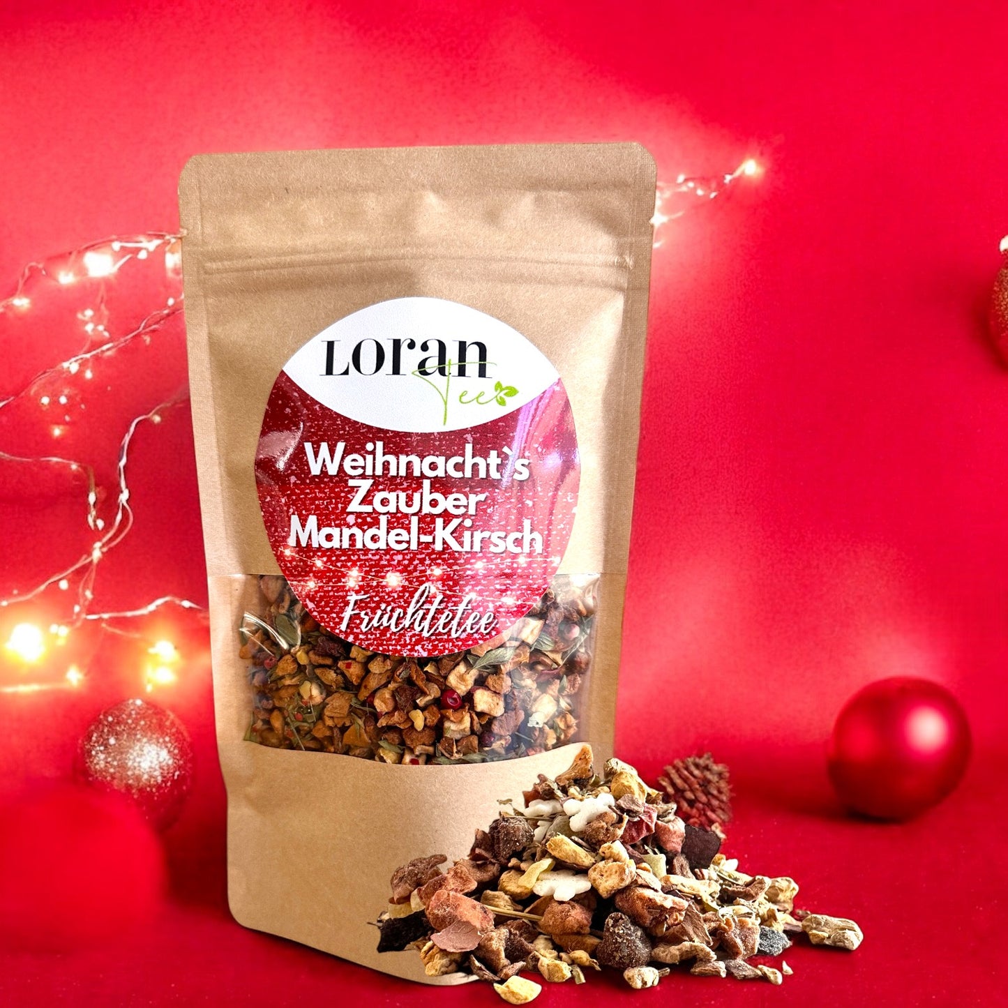 Früchtetee Weihnachtszauber Mandel-Kirsche