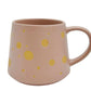 Tasse- Altrosa - Goldene Kreise 0,3l
