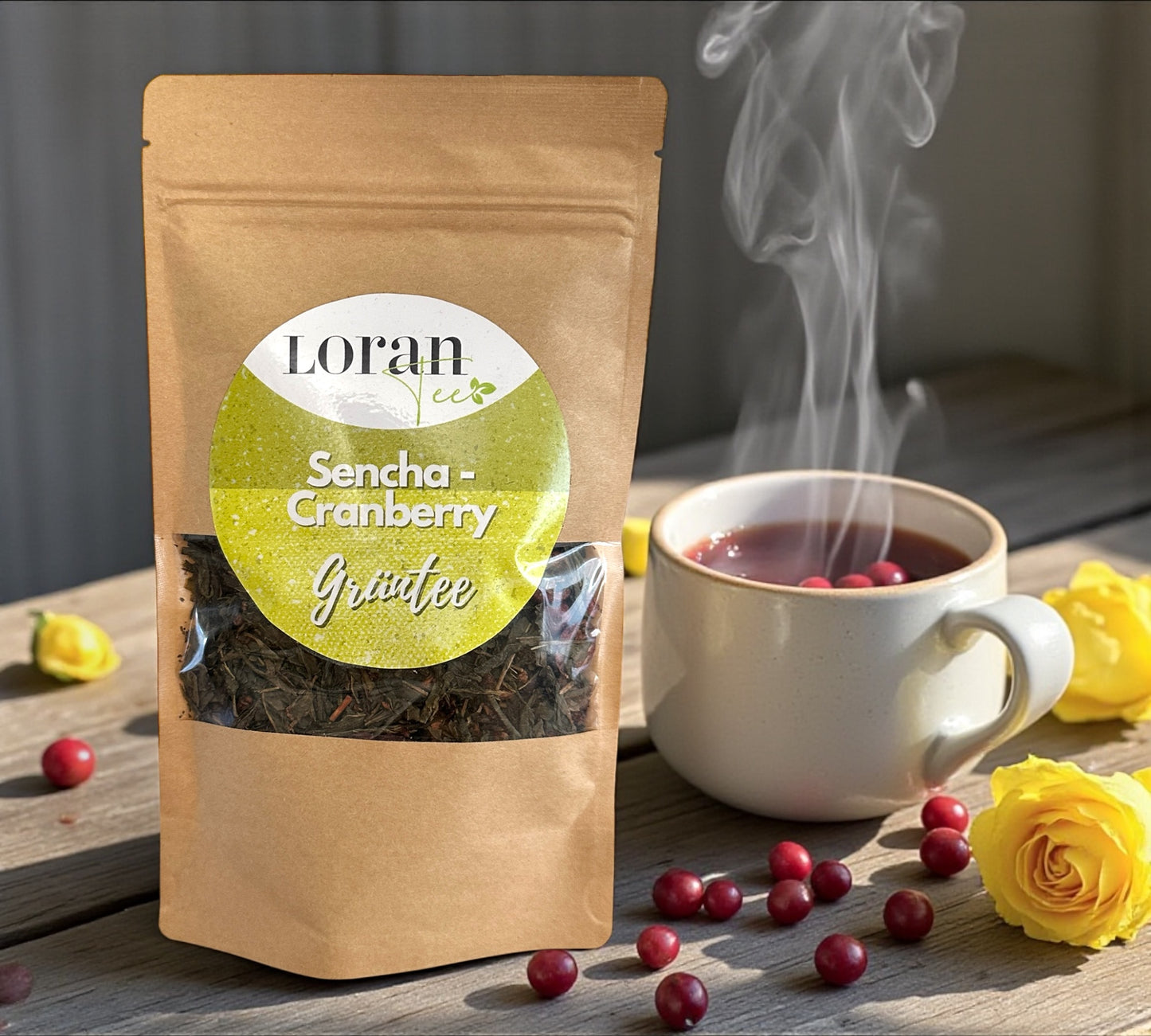 Grüntee Sencha Cranberry